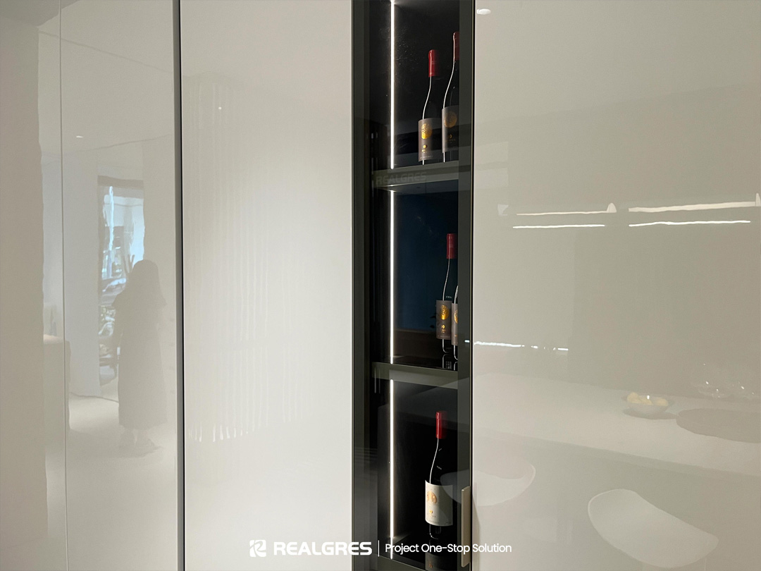 white cabinets modern kitchen