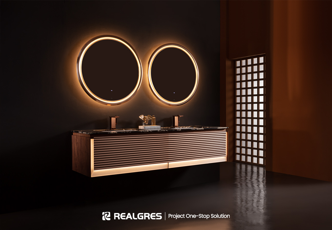 Double Sink Bathroom Vanity