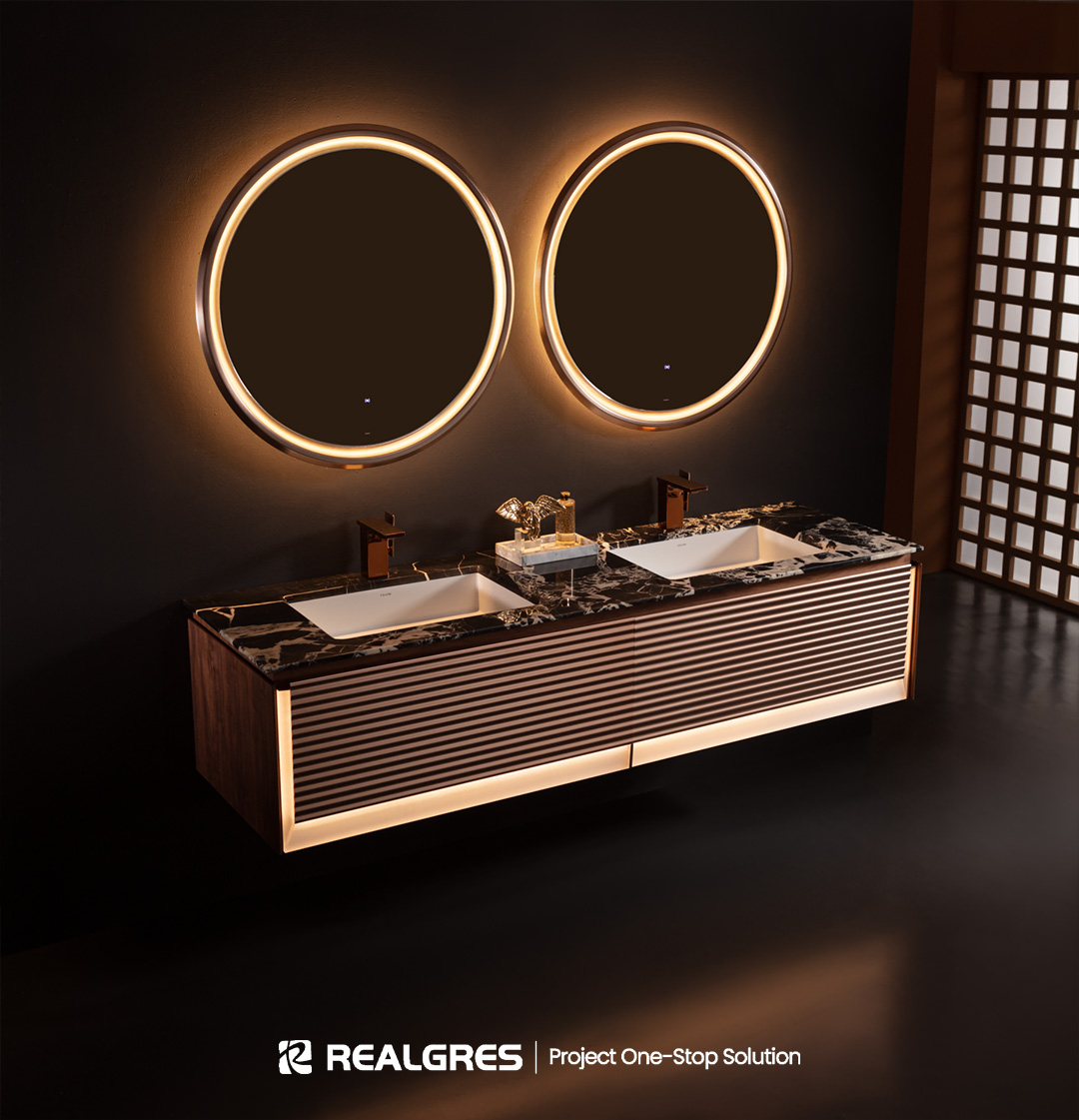 Double Sink Bathroom Vanity
