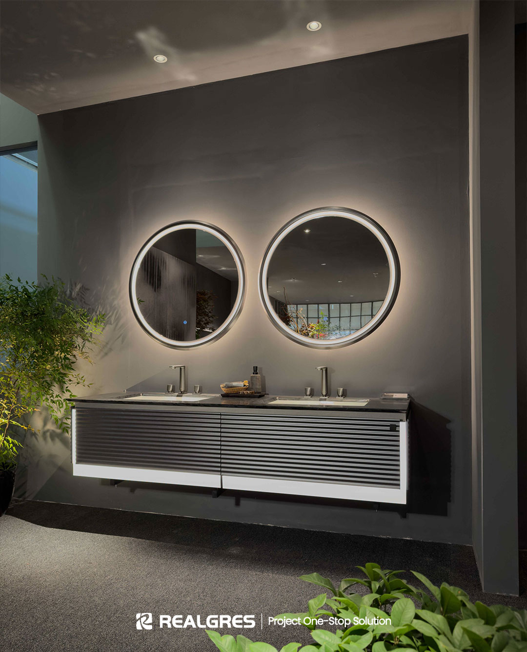 Marble Top Bathroom Vanity
