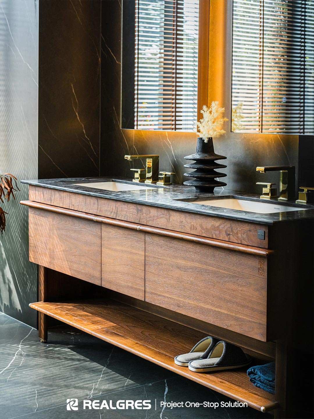 Unique design bathroom vanitiy